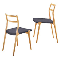 【美品】天童木工　ダイニングチェア　インパラチェア　T-5513WB-NT　① チェア T-5513WB-NT｜天童木工