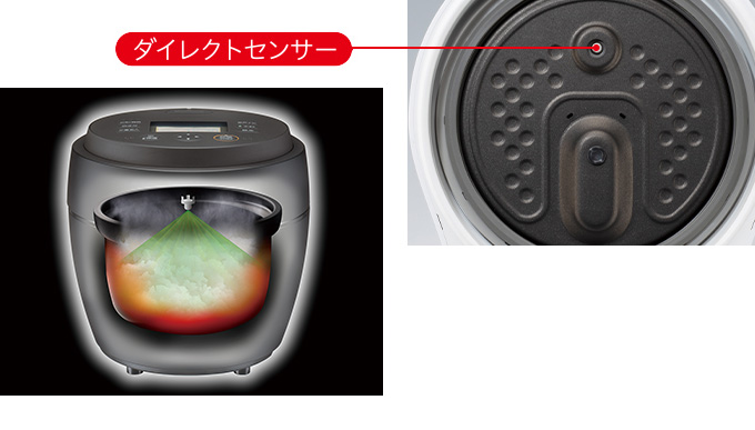 三菱電機 NJ-BW10F-B 炭漆黒 0.5～5.5合 Mitsubishi Electric 炊飯器 本炭釜 紬