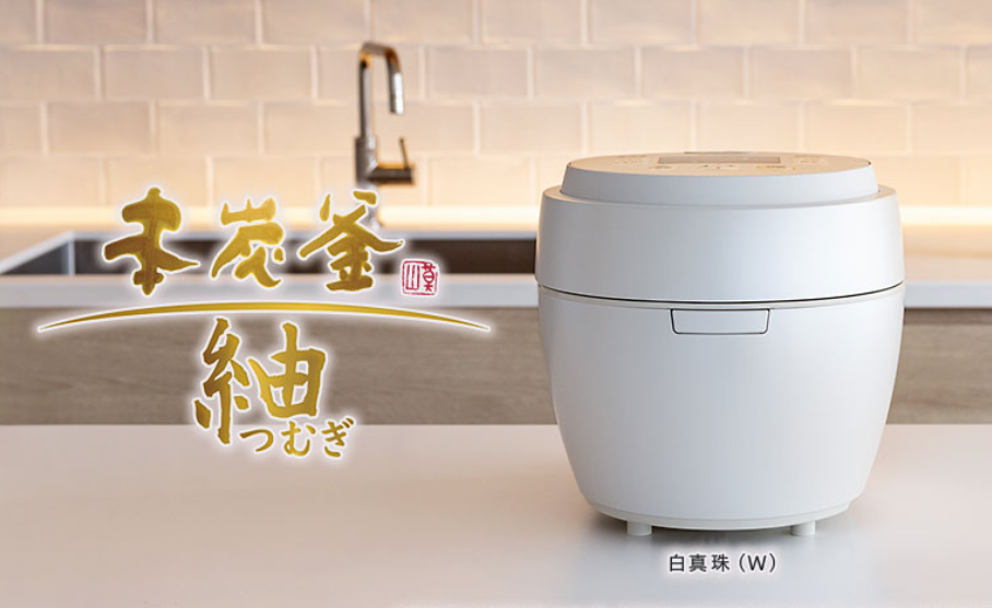 三菱電機 NJ-BW10F-W 白真珠 0.5～5.5合 Mitsubishi Electric 炊飯器 本炭釜 紬