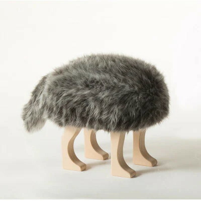 匠工芸 アニマルスツール 国産スツール 子供用チェア Sサイズ コヨーテ